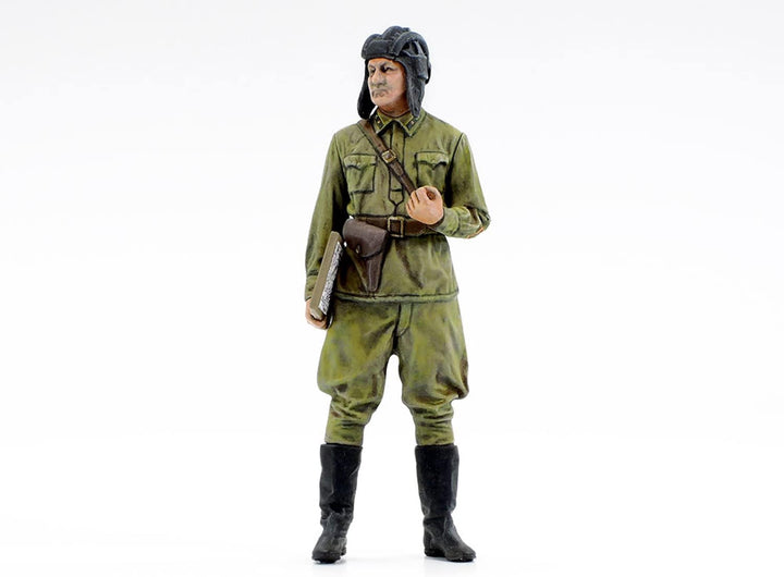 Tamiya 35375 1:35 Rus. Sw. Pz. KV-2 Gigant 152mm-originalgetreue Nachbildung, Modellbau, Plastik Bau