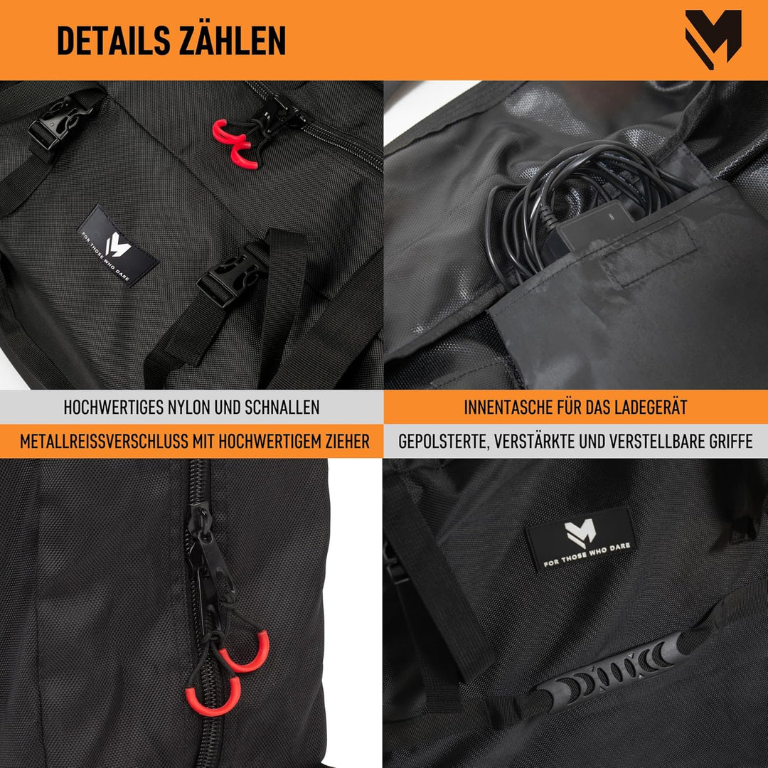 lamaki Universal XXL Transporttasche Aufbewahrungstasche Schutzhülle für E-Scooter LSB-02, LSB-02