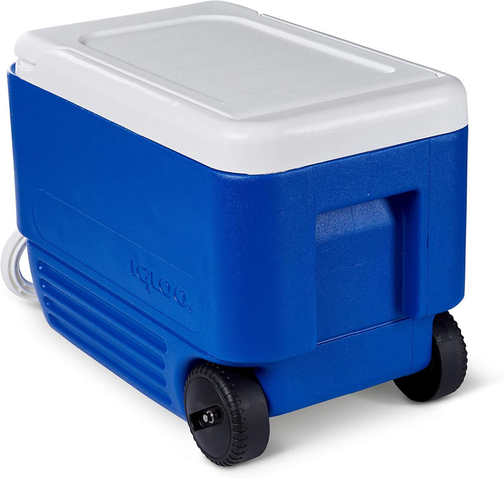 IGLOO WHEELIE COOL BEVERAGE COOLER 38 QUART