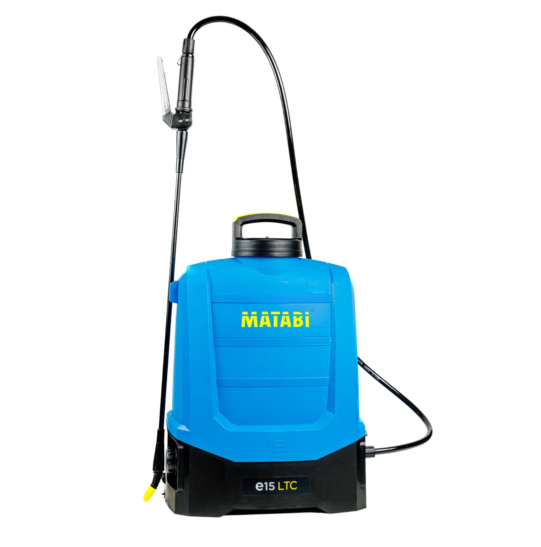 Matabi e15 LTC Elektrischer Sprüher - Herausnehmbarer Li-Ion 20V Akku - Bis zu 375L Autonomie - Elek