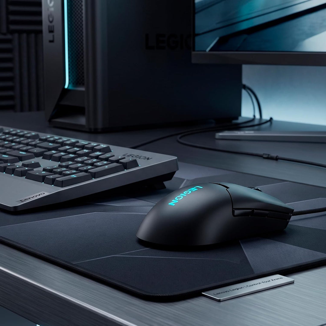 Lenovo Legion M300s RGB Gaming-Maus, bis zu 8000 DPI, 6 programmierbare Tasten, RGB 16,8 Millionen F