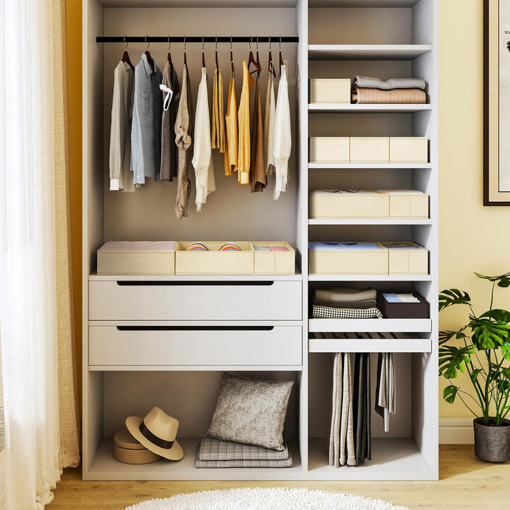 Schubladen Organizer Kleiderschrank Organizer - 15er Set Faltbare Unterwäsche Organizer Aufbewahrung