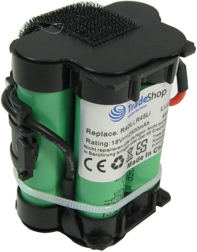 Trade-Shop Premium Li-Ion Akku 18V 2500mAh kompatibel mit Gardena Mähroboter R38Li R50Li R75li R40Li