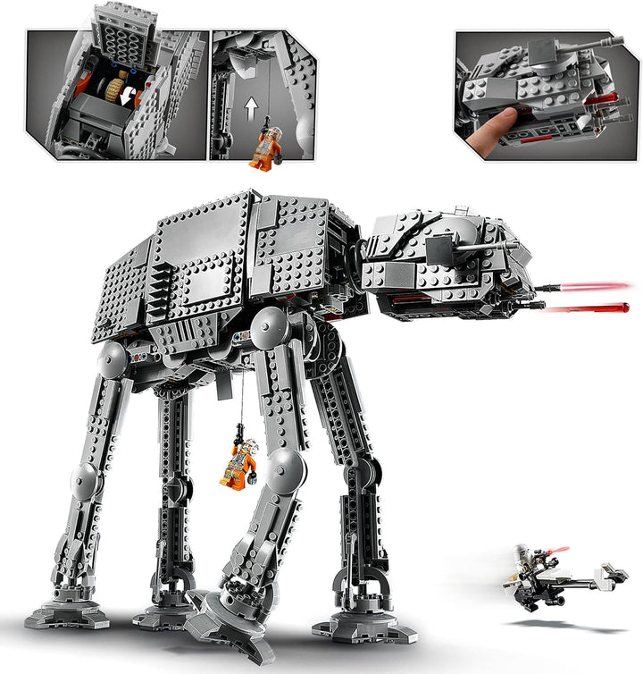 LEGO 75288 Star Wars at-at, Walker-Spielzeug, Set zum 40. Jubiläum für Kinder, Jungen und Mädchen, u