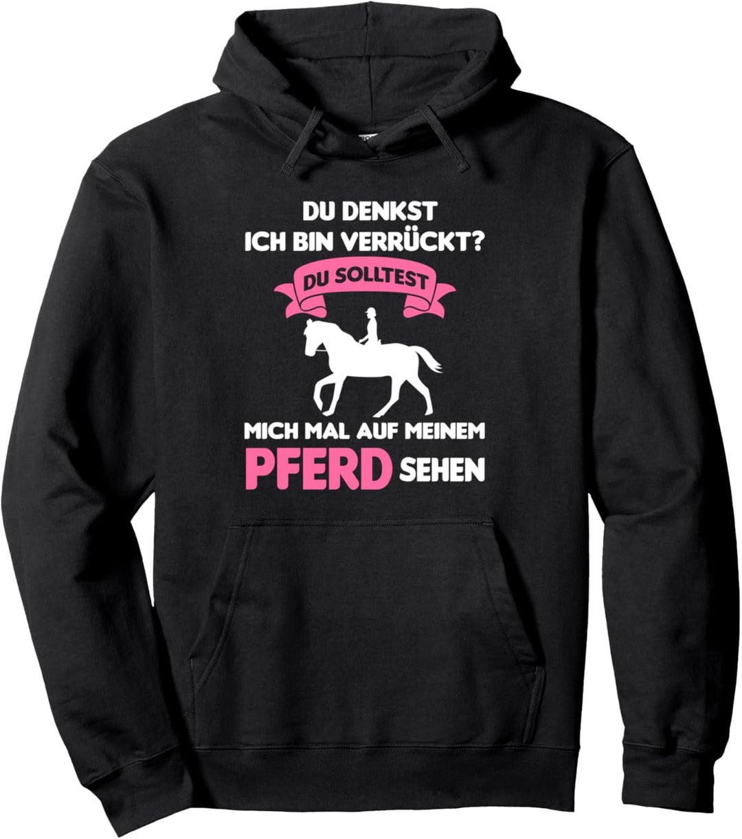 Reiterin Hobby Horsing Steckpferd Pullover Hoodie