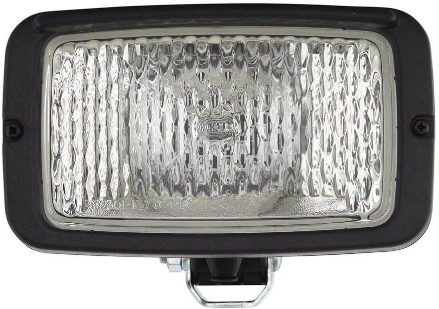 HELLA - Halogen-Arbeitsscheinwerfer 7145 - 12/24V - Anbau/geschraubt - stehend/hängend - Nahfeldausl