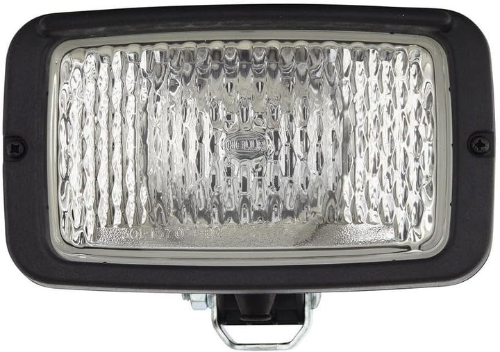 HELLA - Halogen-Arbeitsscheinwerfer 7145 - 12/24V - Anbau/geschraubt - stehend/hängend - Nahfeldausl