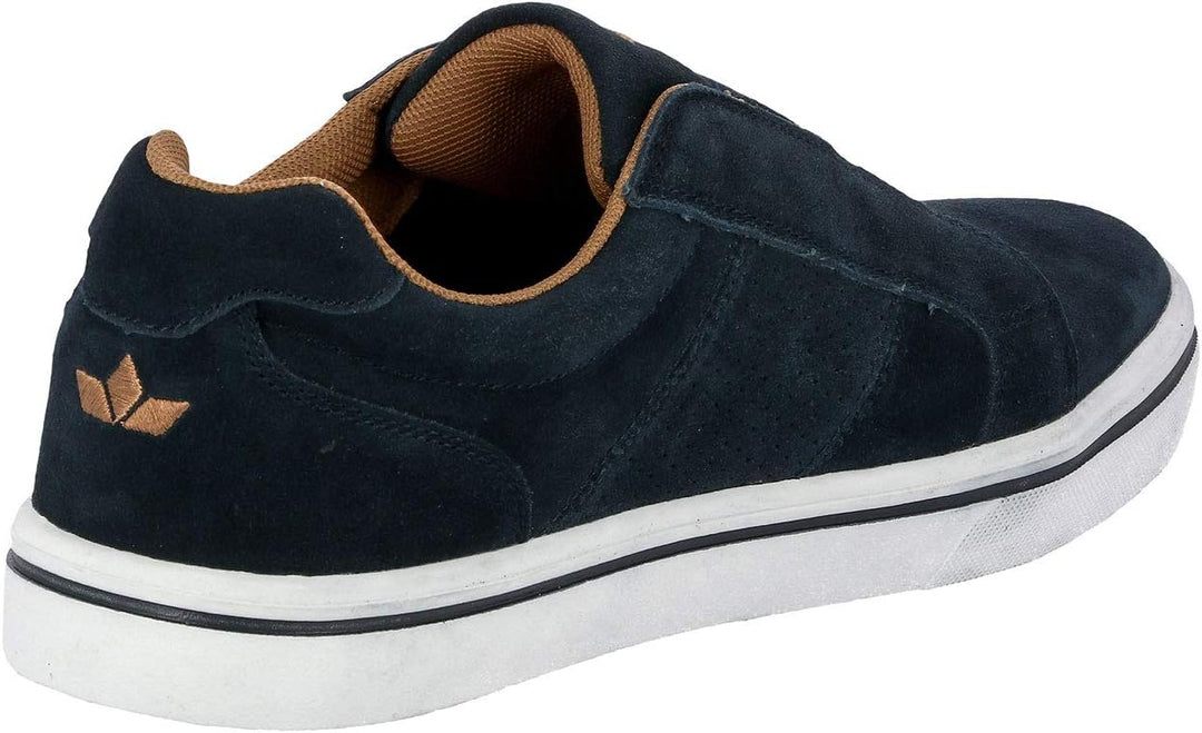 Lico Unisex Jimdo Slipper Slip On Sneaker 44 EU Marine Braun, 44 EU Marine Braun