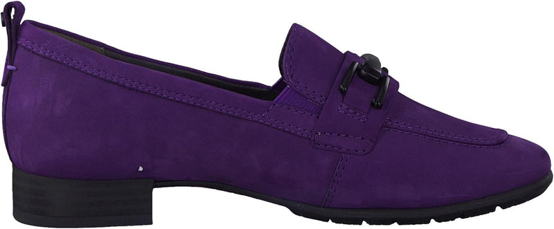 Tamaris Damen 8-84205-41 Slipper 37 EU Purple Nubuk, 37 EU Purple Nubuk