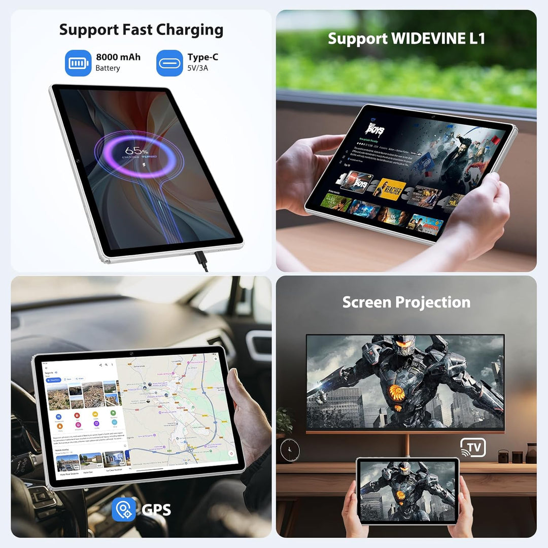 2026 Android 16 Tablet 11 Zoll, 36GB RAM+512GB ROM, SIM 4G &amp; 5G WiFi, Octa Core, 13MP+8MP, 2000 * 12