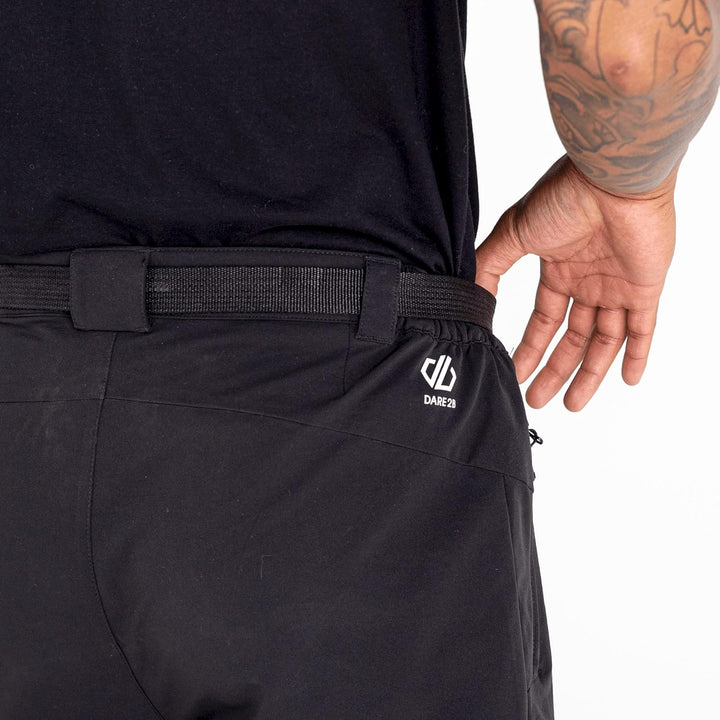 Dare2b Herren Tuned in Proshort Hose 44W Schwarz, 44W Schwarz