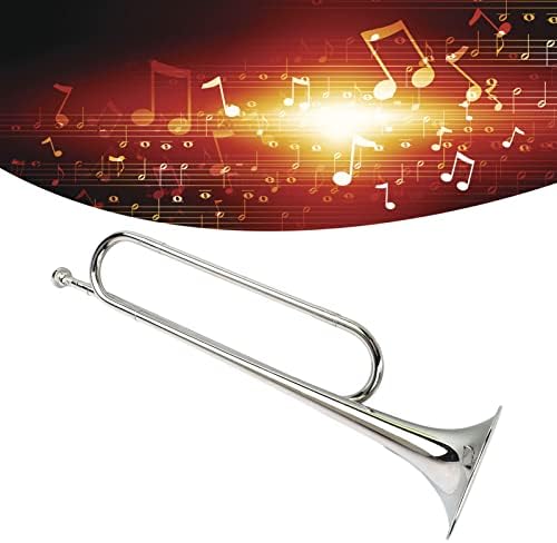 Trompete, Langlebiges Messing-Retro-B-Flachhorn-Standardtrompeten-Musikinstrument für Schulband-Kava