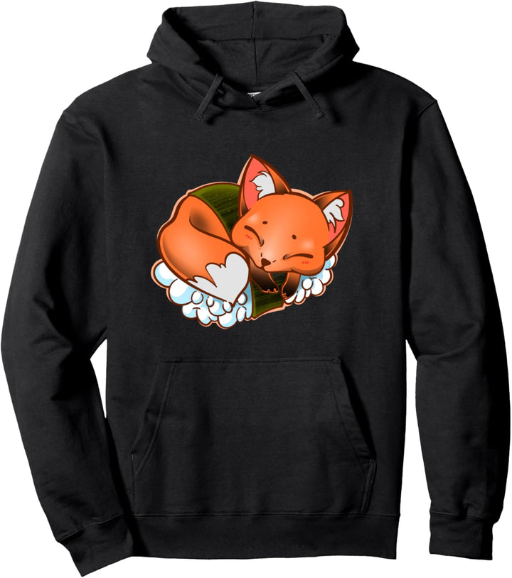 Kleiner Fuchs, Sushi, Mädchen, Junge, Kinder, Kawaii Kult Pullover Hoodie