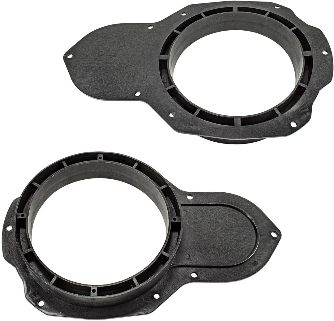 tomzz Audio 2857-021 Lautsprecherringe Adapter Halterungen kompatibel mit VW Passat 3C CC Fronttür f