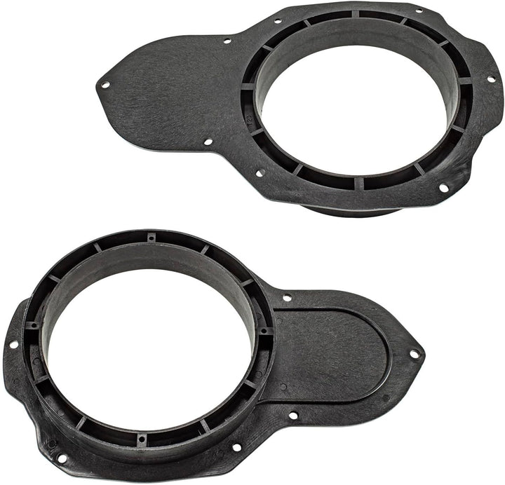 tomzz Audio 2857-021 Lautsprecherringe Adapter Halterungen kompatibel mit VW Passat 3C CC Fronttür f