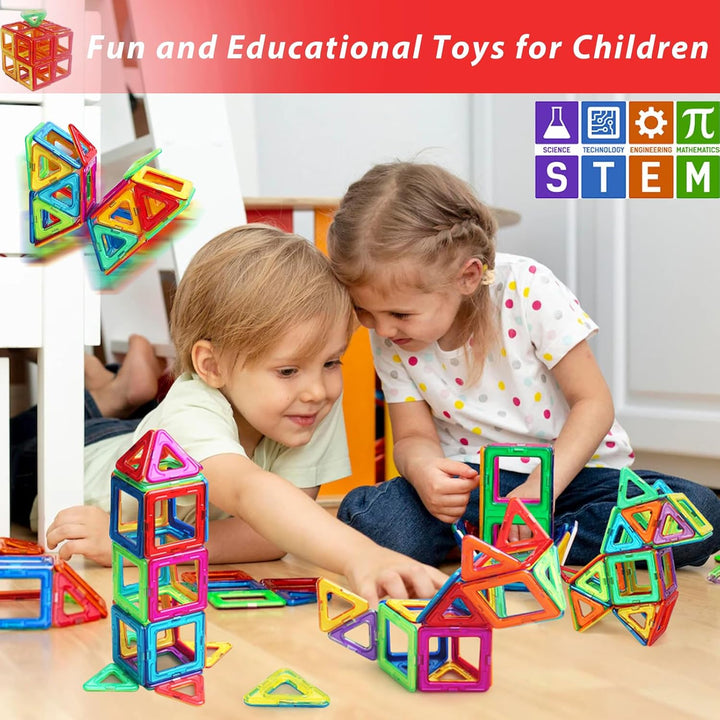 Magnetische Bausteine Spielzeug ab 3 Jahre alte Magnetspielzeug Magnete für Kinder Geschenk für Mädc