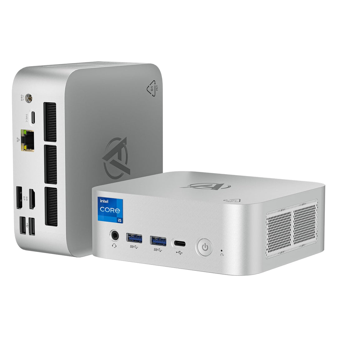 AWOW Mini PC Win-11 Pro Core i5-13500HX 14C 20T 2.5GHz up to 4.7GHz, Dual 16GB DDR4 3200MHz 512GB M.