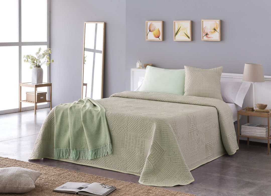 VIALMAN Tagesdecke, Beige, Bett 280 cm: 270 x 270 cm, 17 cm Cama de 280 cm: 270 cm X 270 cm Beige, C