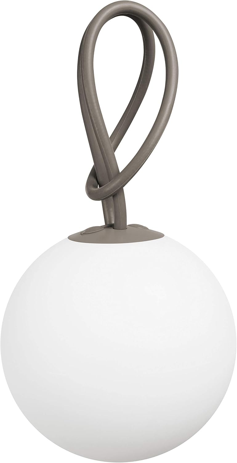 Fatboy® Bolleke Taupe | Hängelampe für Innen & Aussen | ohne Kabel | aufladbar mit USB Beige, Beige