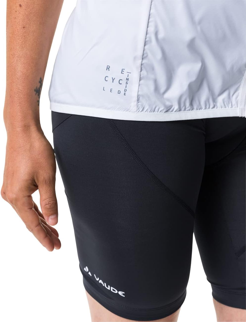 VAUDE Fahrradweste Matera Air Vest, ultraleichte Windweste Radsport Damen, wasserabweisende Weste Re
