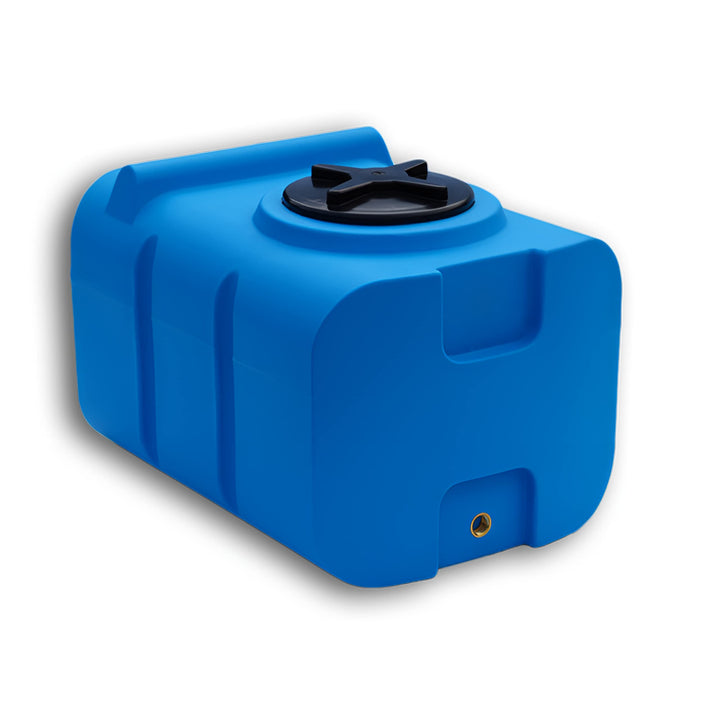 Varile 100L Trinkwassertank Blau | BPA-Frei | integriertes 3/4" Messinggewinde | Made in EU | Lebens