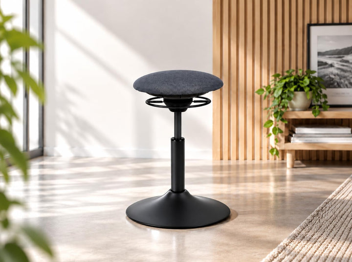BALIMO Classic - Sitztrainer - Bewegungshocker - ergonomischer Hocker mit frei beweglicher Sitzfläch
