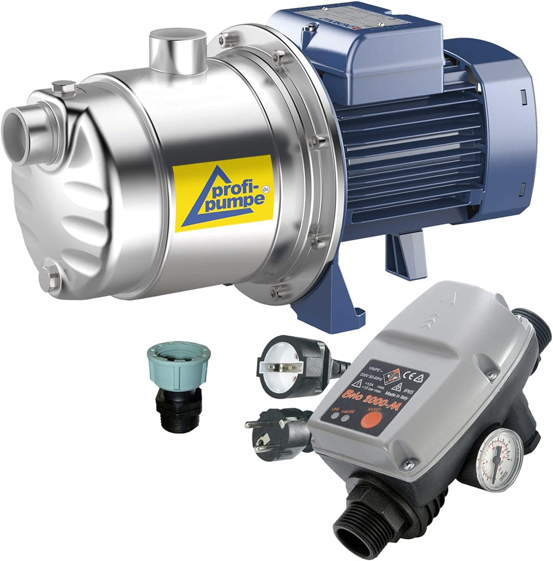 HAUSWASSERWERK HAUSWASSERAUTOMAT SELBSTANSAUGEND KREISELPUMPE PUMPE INNO-TEC LEISE ENERGIESPARSAME E