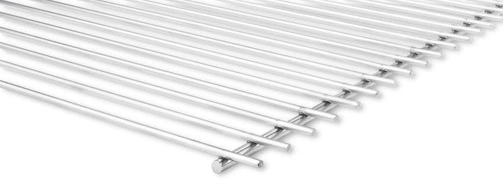 DEOS Edelstahl Grillrost 45x37 cm AISI 304 - Robuster Grillrost Verstellbar Edelstahl - Drahtdurchme