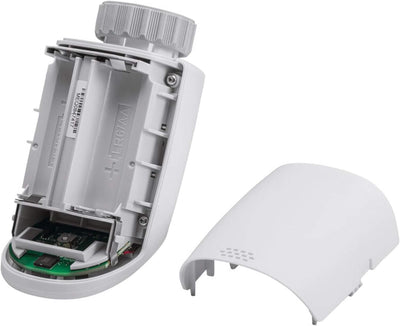eqiva 5er Set Elektronik-Heizkörperthermostat Model N mit Boost-Funktion und leisem Kompaktgetriebe