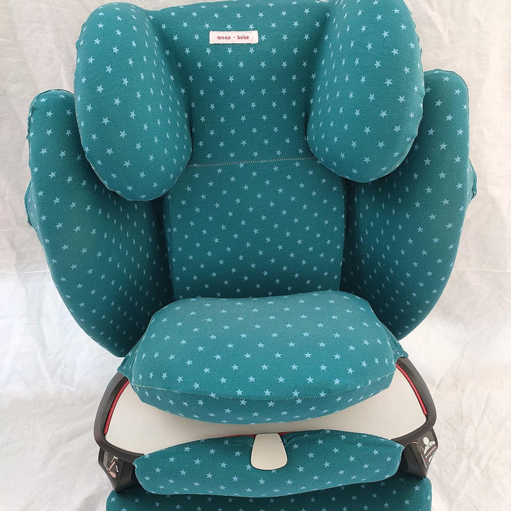 moon-bebe Schutzhülle für Cybex Solution M, Solution Fix - Sitzbezug der Gruppe 1/2/3 - Universal -