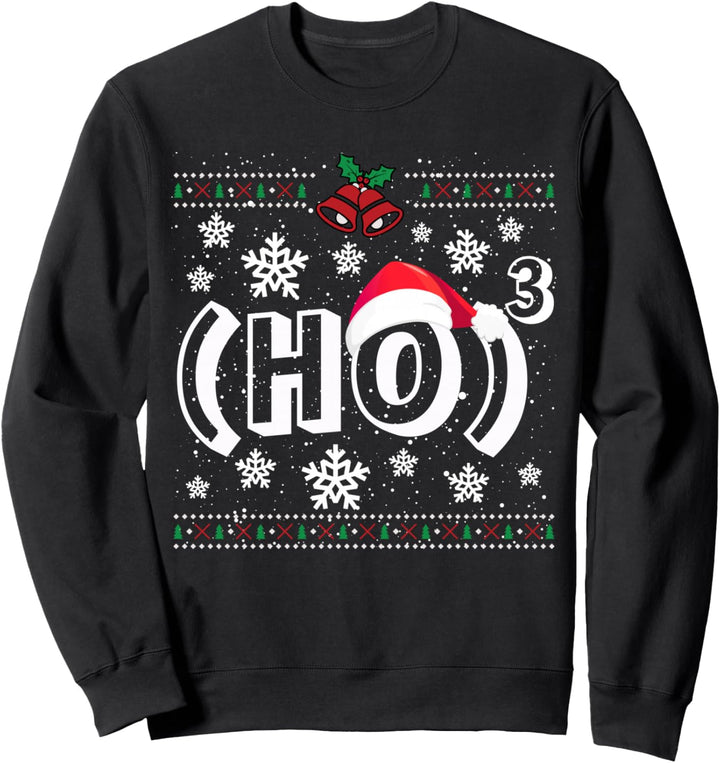 HO HO HO Mathematik Informatik Weihnachten Ugly Christmas Sweatshirt