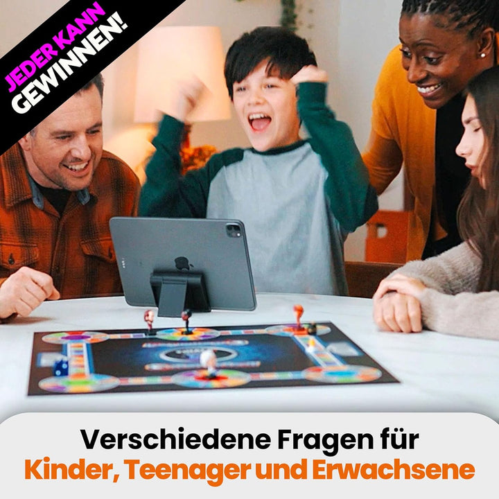 Outsmarted – Das Digitale Quizshow-Brettspiel | Kinder, Jugendliche und Erwachsene | Spielabend der