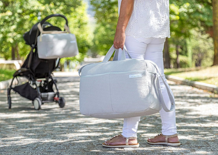 Unverzichtbares Set für Mütter, Väter und Babys: Mutterschaftstasche, Wickeltasche, tragbare Wickelu