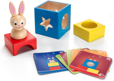SmartGames - Bunny Boo, Preschool Puzzle Game with 60 Challenges, 2+ Years Englische Version, Englis