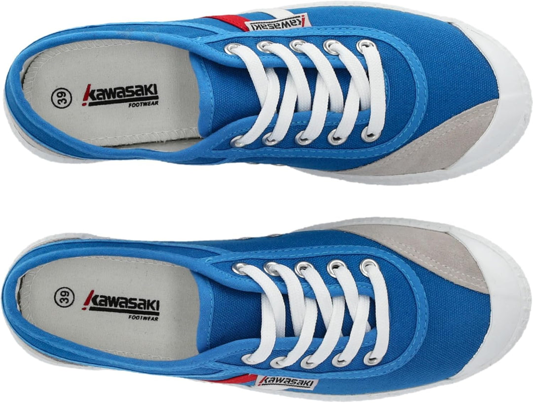 Kawasaki Unisex Retro Canvas Shoe Low-top 36 EU 2151 Princess Blue, 36 EU 2151 Princess Blue