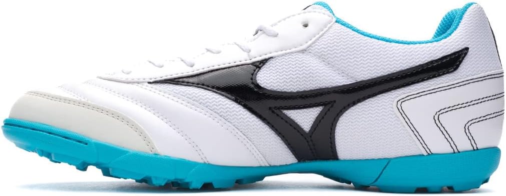 Mizuno Herren MRL Sala Club Tf Futsal-Schuh 39 EU Weiss Schwarz, 39 EU Weiß Schwarz