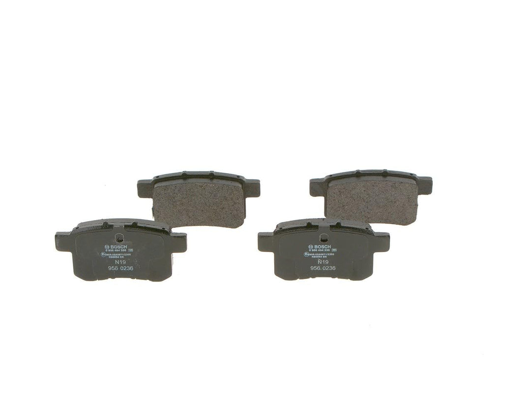 Bosch BP1228 Bremsbeläge - Hinterachse - ECE-R90 Zertifizierung - vier Bremsbeläge pro Set