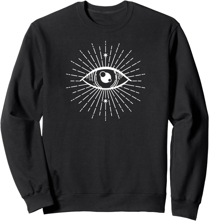 Eye Cosmos Minimalist Modern Art Sweatshirt