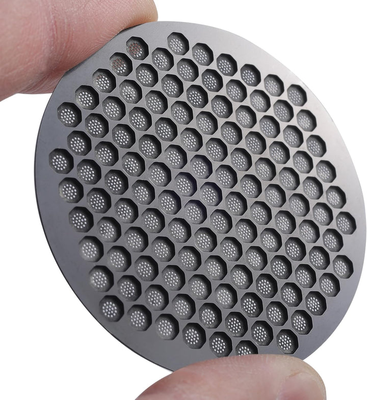 KNODOS Magnetischer 54 mm Kaffee Dosierring und Espresso Pucksieb Set für 54 mm Siebträgerkorb, komp