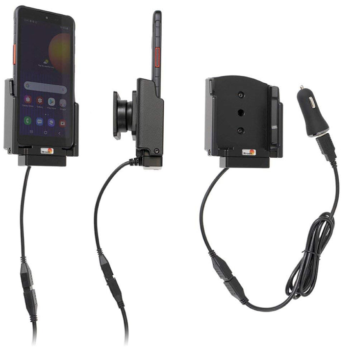 Brodit Gerätehalter 721243 | Made IN Sweden | mit Ladefunktion für Smartphones - Samsung Galaxy Xcov