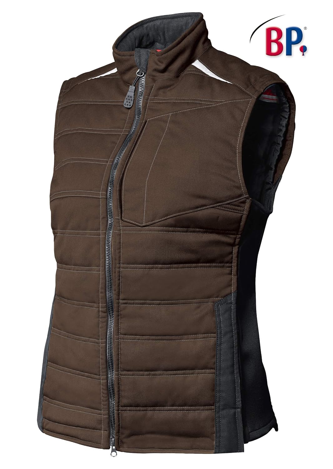 BP 1994-570-48-M Thermo-Weste für Frauen, Schlanke Silhouette, gepolstert mit gestepptem Thermofutte