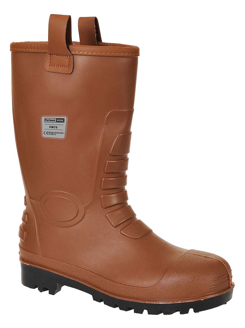Steelite™ Neptune Rigger Sicherheitsstiefel S5, Farbe: Tan, Grösse: 40 - FW75TAR40 Bronze 40 EU, Bro