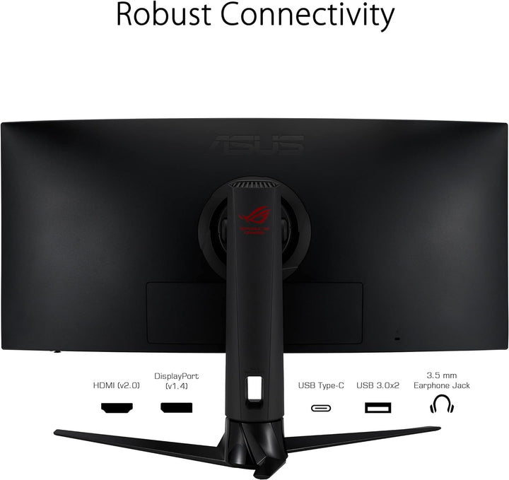 ASUS ROG Strix XG349C - 34 Zoll UWQHD Curved Gaming Monitor - 180 Hz, 1ms GtG, G-Sync kompatibel, Di