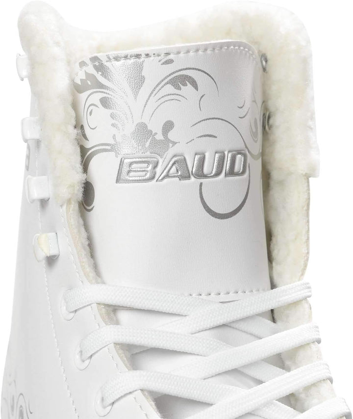 BAUD Damen Mädchen Schlittschuhe gefüttert Classic 41, 41