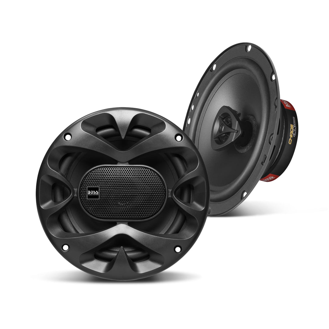 BOSS Audio Systems CH6520B Chaos Series 6.5 Inch Car Stereo Door Speakers - 250 Watts Max, 2 Way, Fu