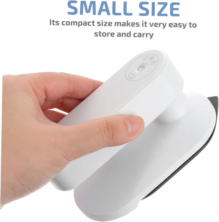 Toyvian Tragbares Mini Handheld Elektrisches Bügeleisen Kabellos für Heim und Reise Praktisches Garm