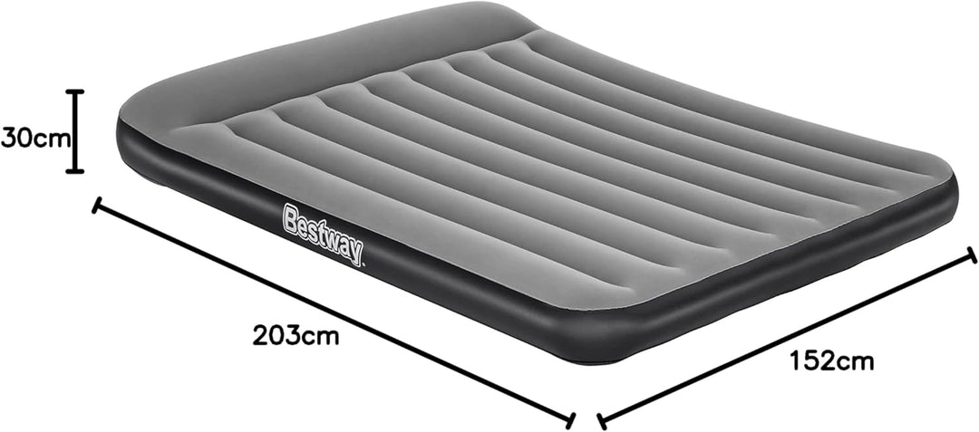 Bestway TriTech Luftbett Aerolux mit integrierter Elektropumpe Double XL/Lo 203 x 152 x 30 cm