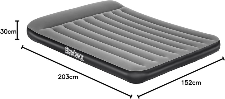 Bestway TriTech Luftbett Aerolux mit integrierter Elektropumpe Double XL/Lo 203 x 152 x 30 cm