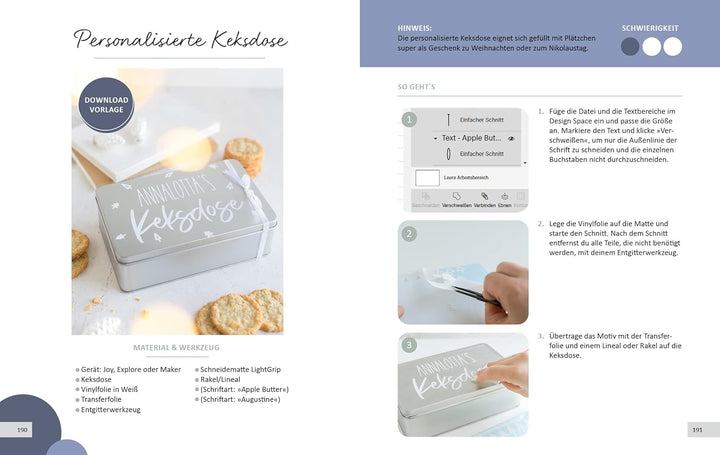 Plotten leicht gemacht mit Cricut: So zauberst du kreative DIY-Projekte mit deinem Hobbyplotter. Vie