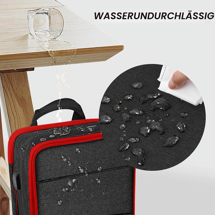 ZINZ 13 14 15 16 Zoll Schlank und Erweiterbar Laptop Rucksack Wasserdicht Notebook Tasche für Männer